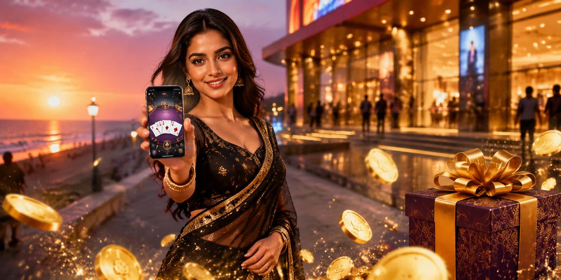 Teen Patti card game table with players in India
